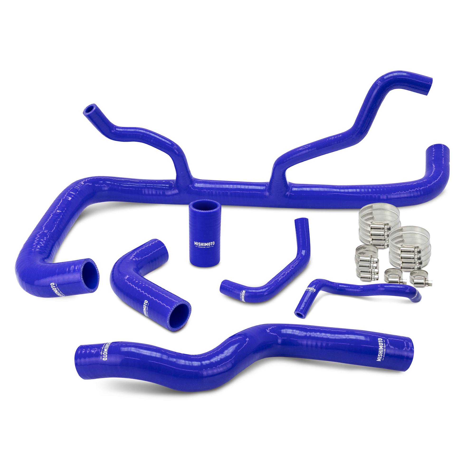 Mishimoto — Mishimoto 2024+ Toyota Tacoma Silicone Coolant Hose Kit - AT - Blue
Coolant Hose Kit - view 9